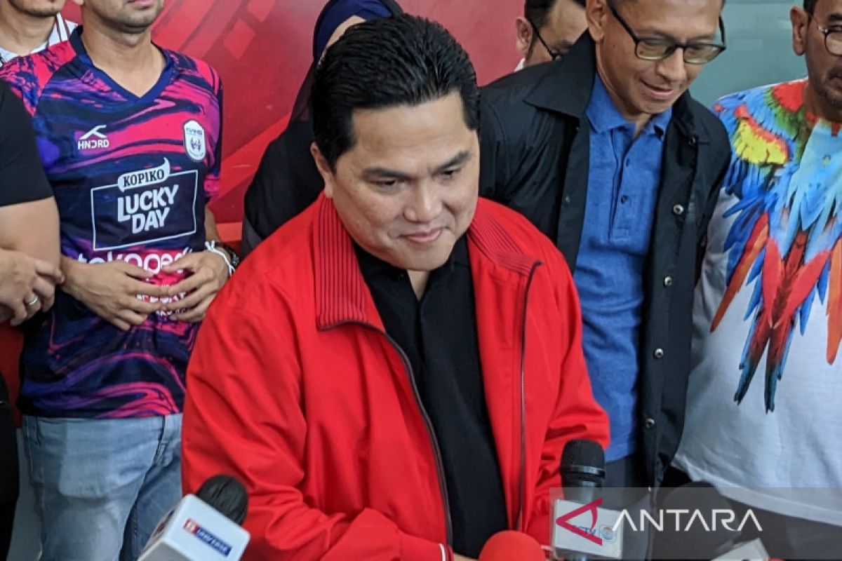 Erick Thohir daftar bakal calon Ketum PSSI