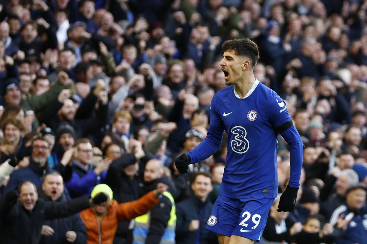 Gol tunggal Kai Havertz membawa Chelsea menang 1-0 atas Crystal Palace