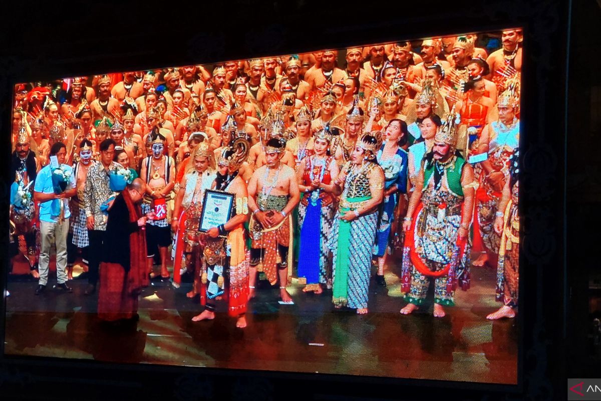 Pagelaran wayang orang "Pandowo Boyong" raih MURI