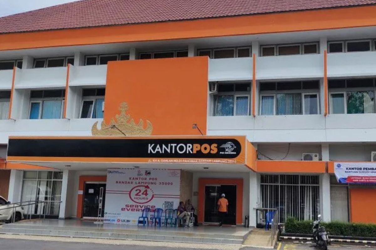 Kantor Pos: Penyaluran bansos pada 2022 di Lampung capai 99 persen