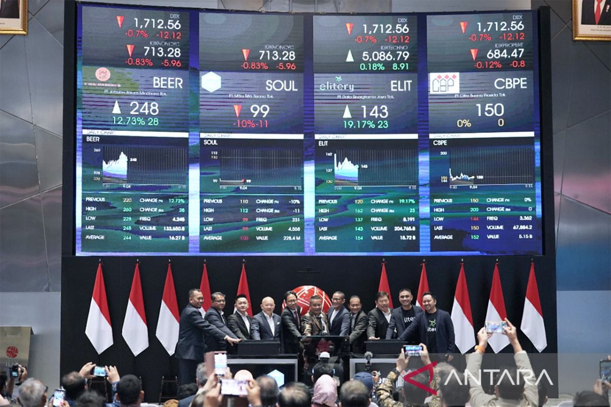 IPO PT Data Sinergitama (ELIT) tembus 30 ribu investor