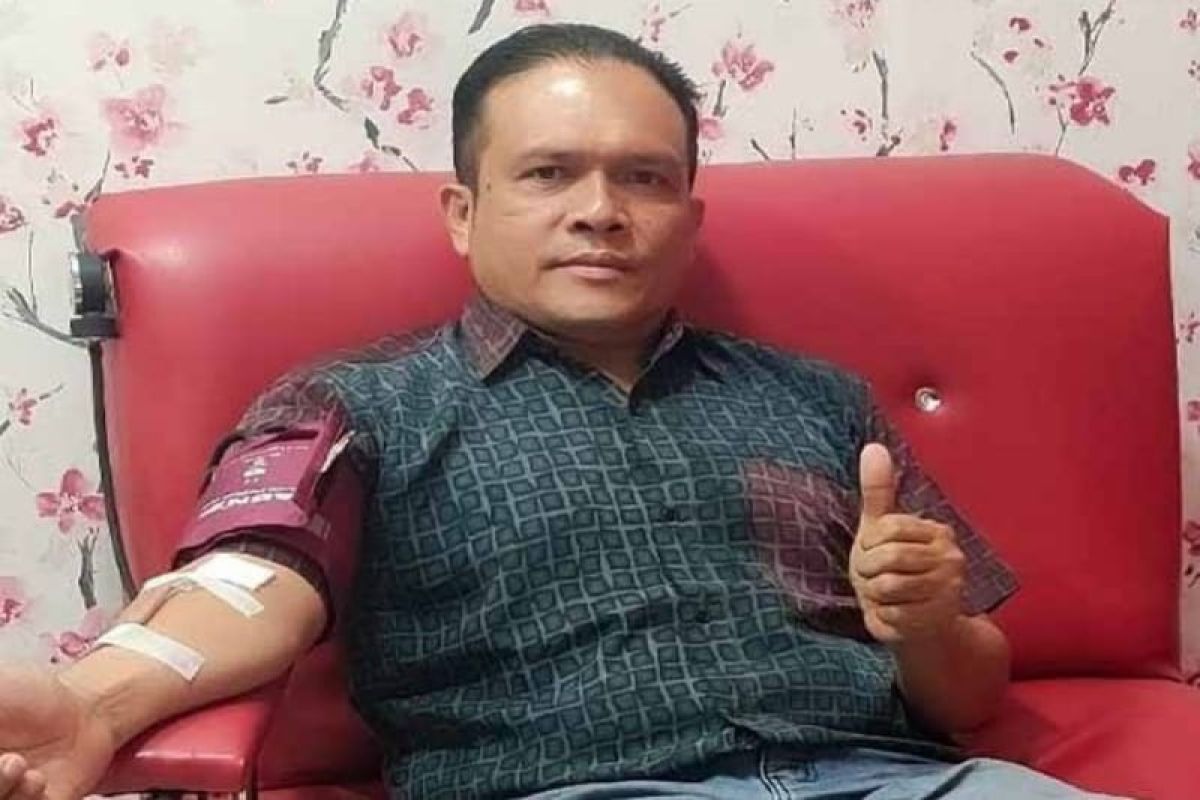 Legislator Palangka Raya ajak masyarakat aktif mendonor darah ke PMI