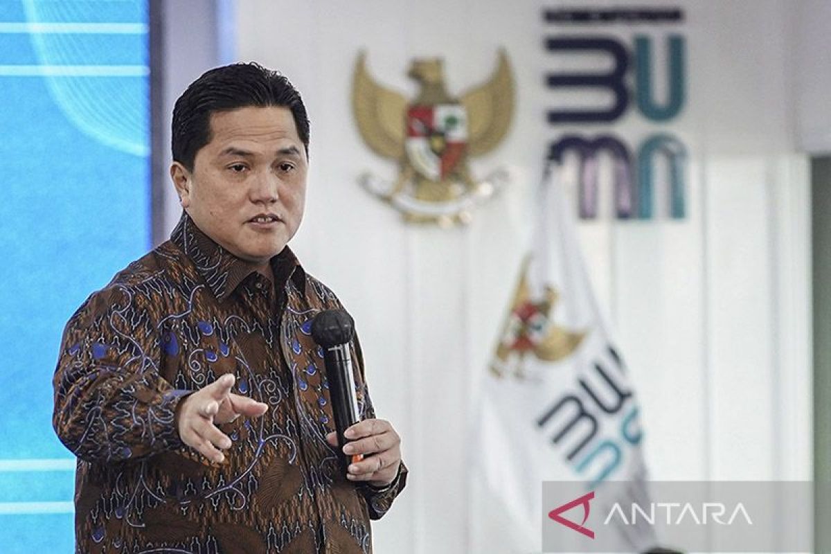 SOEs Minister Thohir registers as candidate for PSSI chairperson