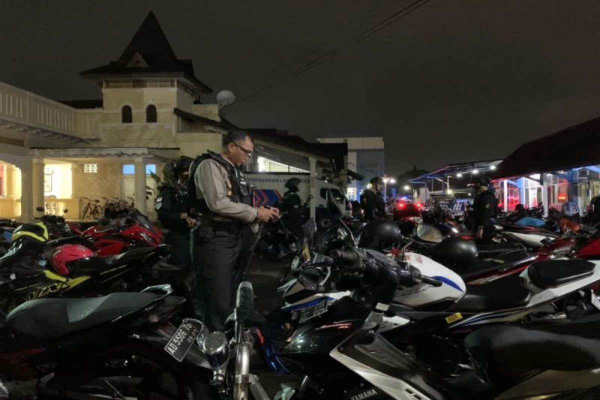 Ratusan sepeda motor gunakan knalpot brong disita Polresta Surakarta