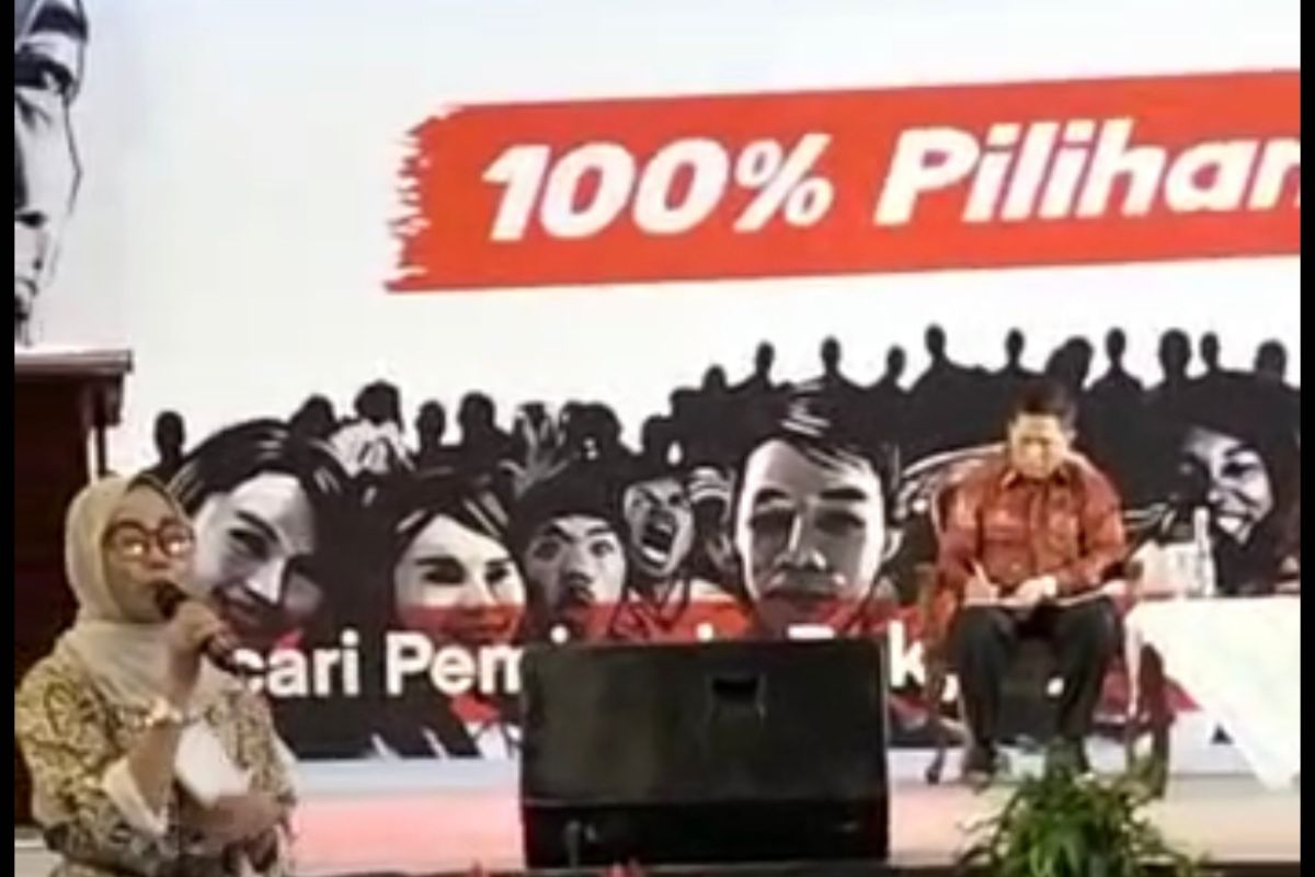 Nama Ganjar Pranowo dan Airlangga Hartarto muncul saat Musra Projo di Surabaya