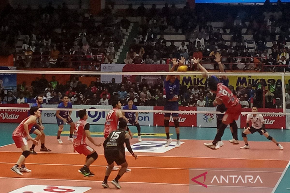 Mobile Proliga : Pertamina Pertamax raih kemenangan di laga penutup