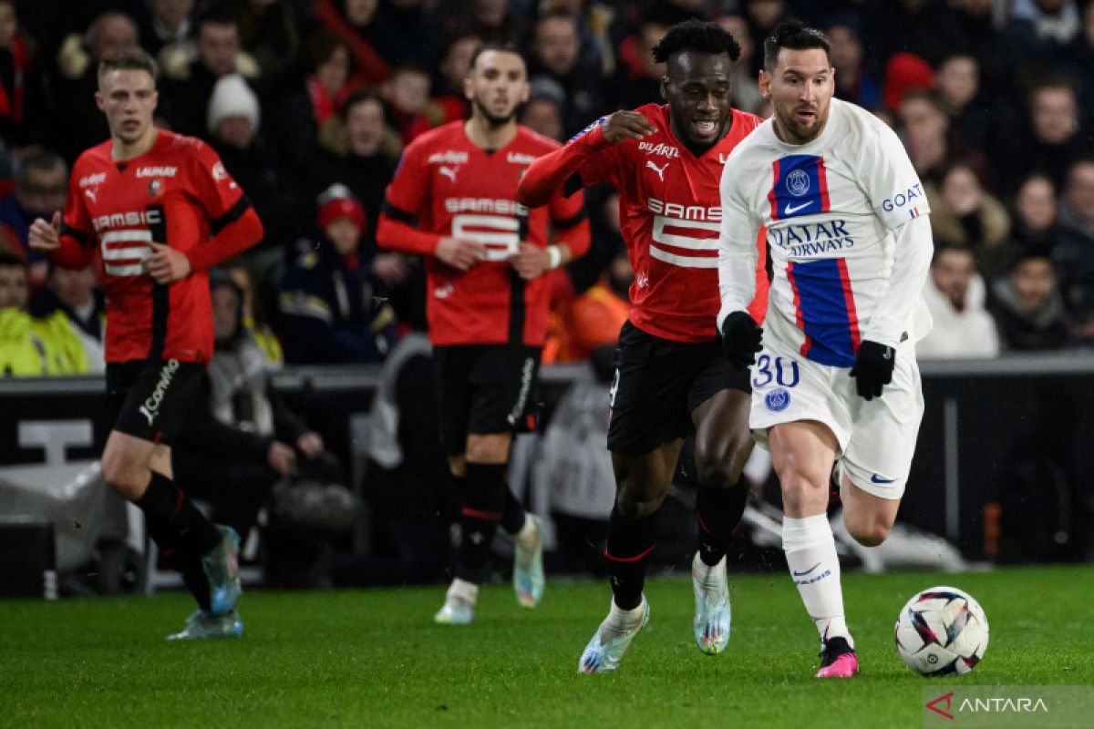 PSG telan kekalahan 0-1 di kandang Rennes