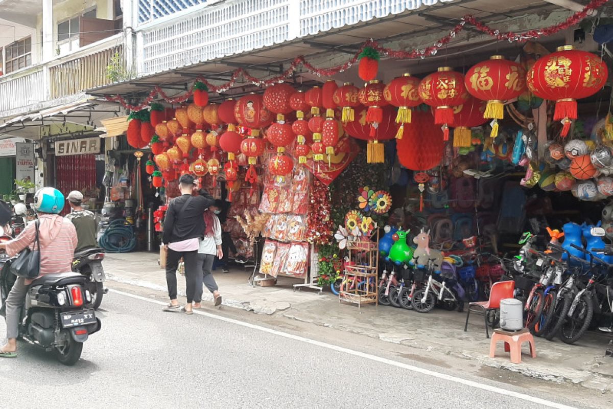 Penjualan jeruk mandarin di Tanjungpinang meningkat jelang Imlek