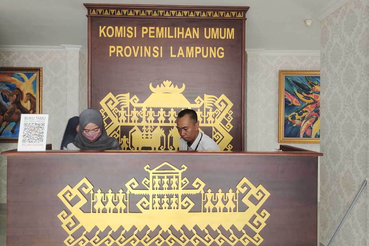 KPU Lampung catat 6.821 dukungan untuk 20 bakal calon DPD TMS