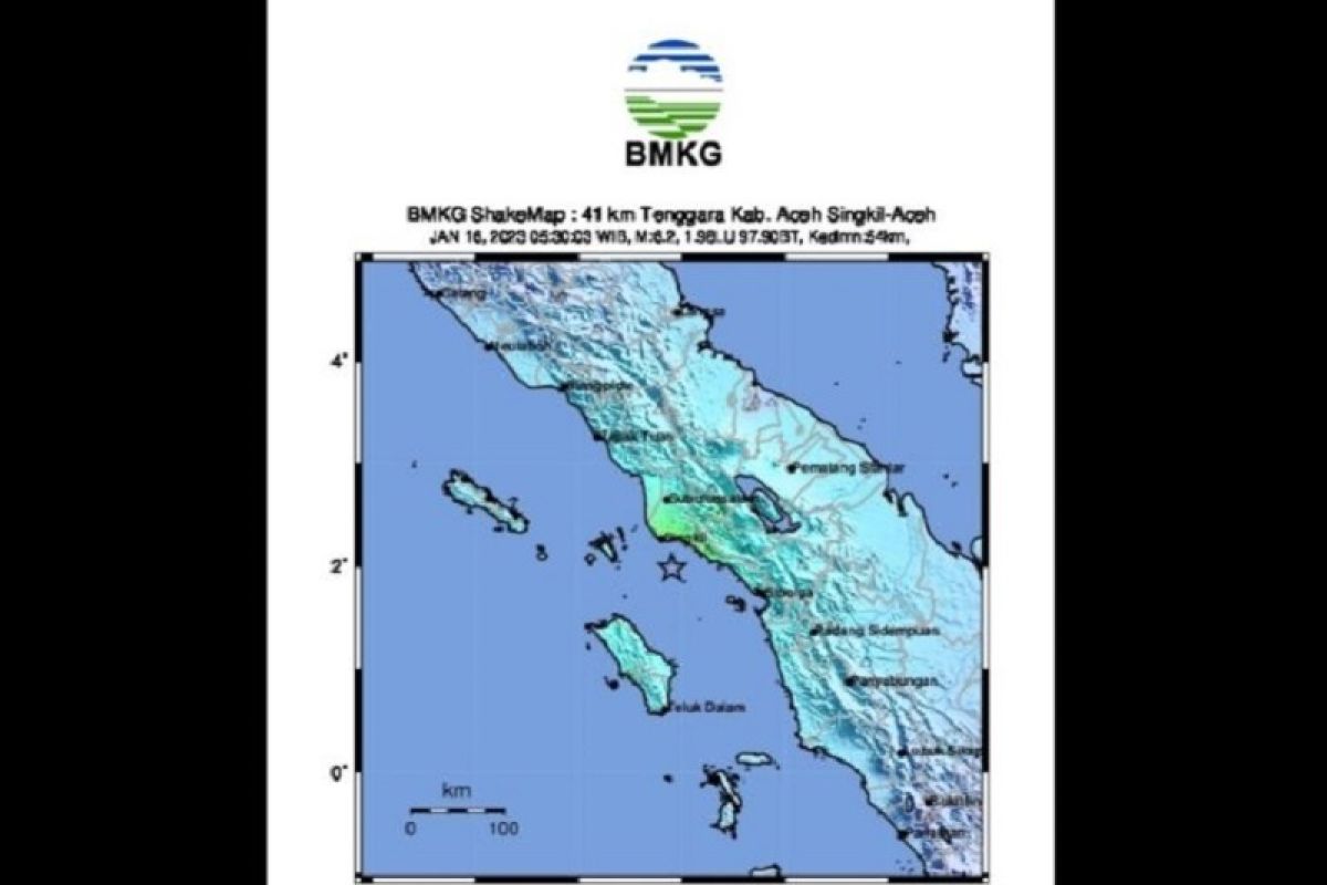 Usai Aceh Singkil diguncang gempa magnitudo 6,2, aktivitas warga tetap normal