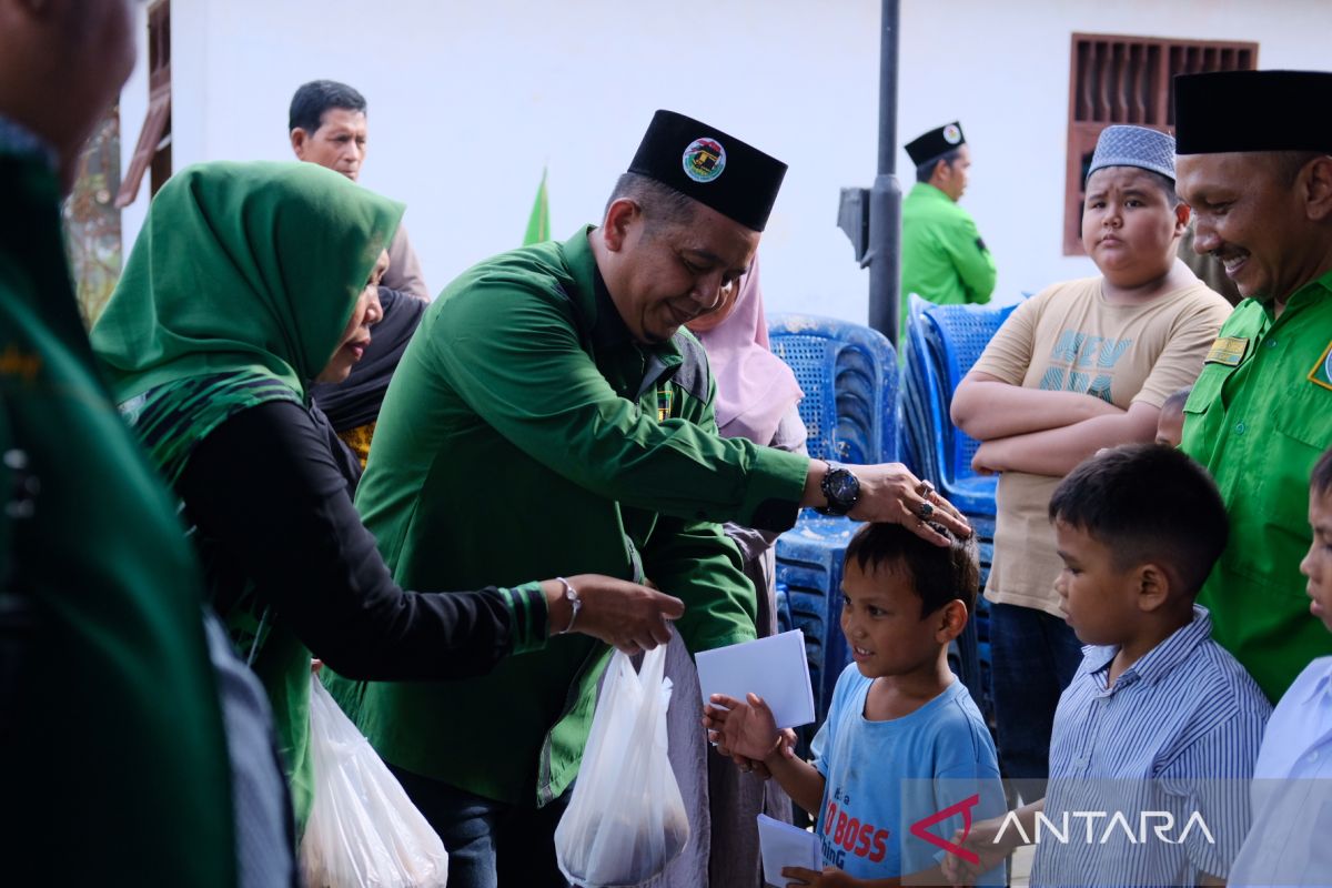 Harlah ke-50, PPP Kota Padang Sidempuan santuni 317 anak yatim
