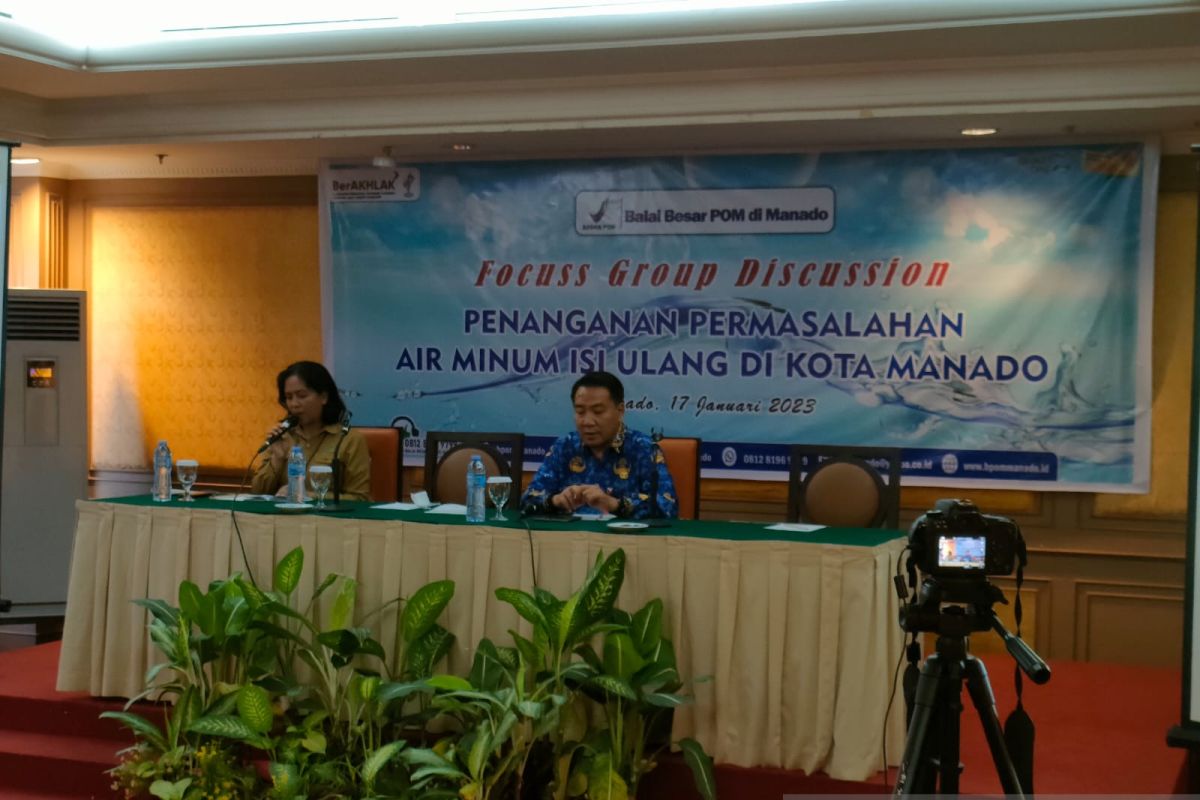 BBPOM temukan AMIU  Manado mengandung mikrobiologi