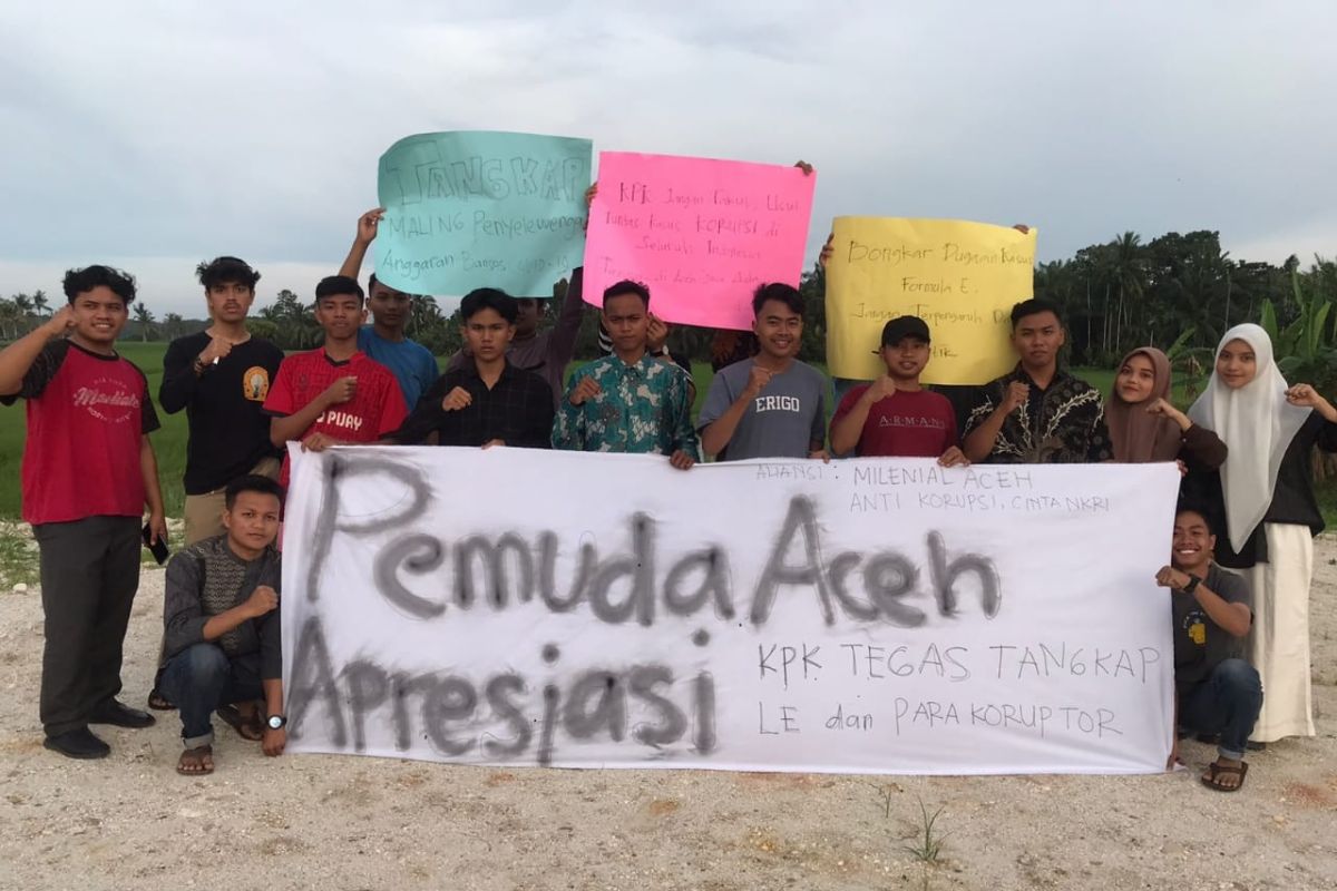Milenial Aceh apresiasi KPK tangkap Enembe, dan desak tuntaskan kasus Formula E