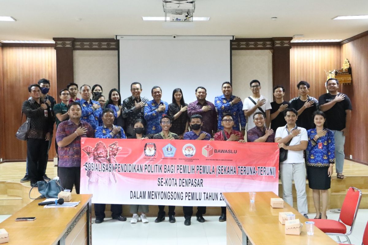 Pemkot Denpasar gelar pendidikan pemilih pemula jelang Pemilu 2024