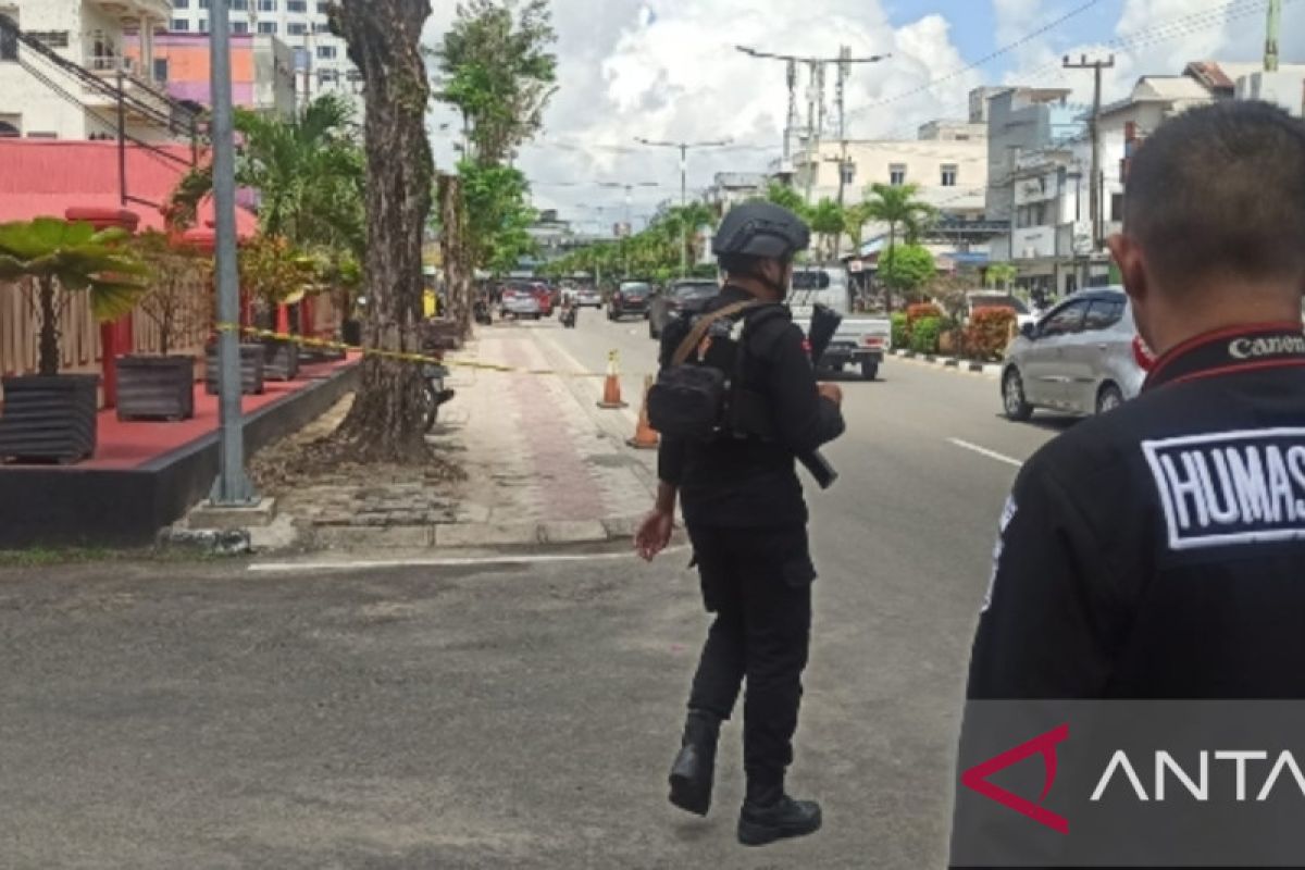 Seorang pria menaruh barang mencurigakan di Polres Tarakan ditangkap