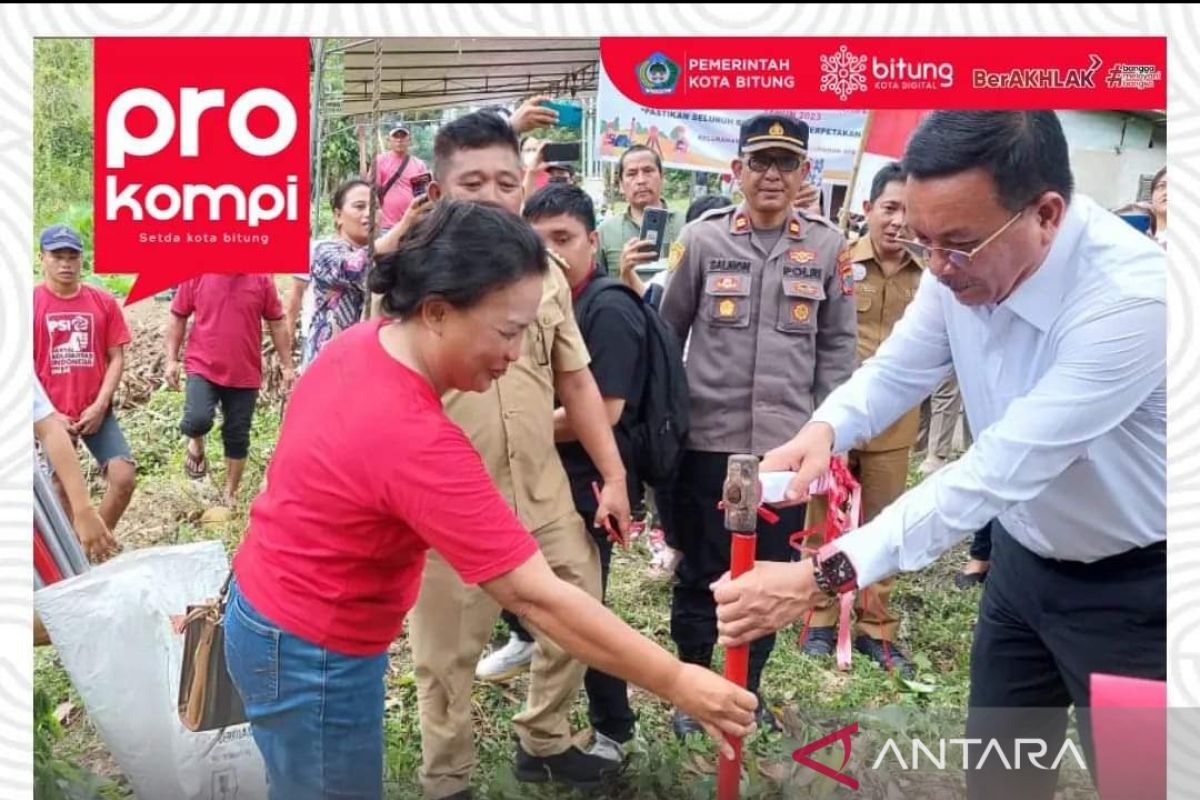 Pemerintah lakukan pemetaan tanah untuk peta digital di Kota Bitung