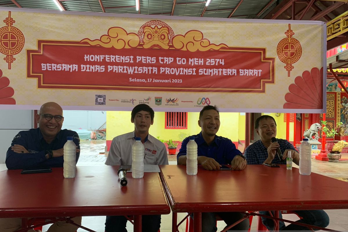 Festival Cap Go Meh 2023 satukan komunitas Tinghoa di Padang