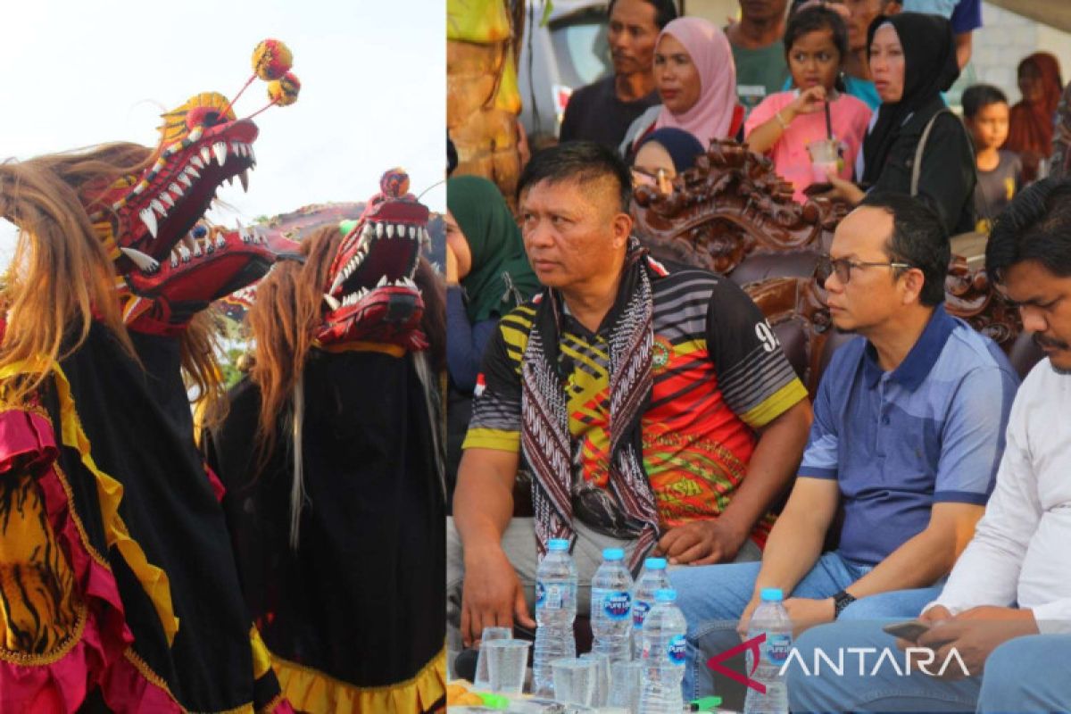 Pemkab Bangka Tengah melestarikan kesenian tradisional Kuda Lumping