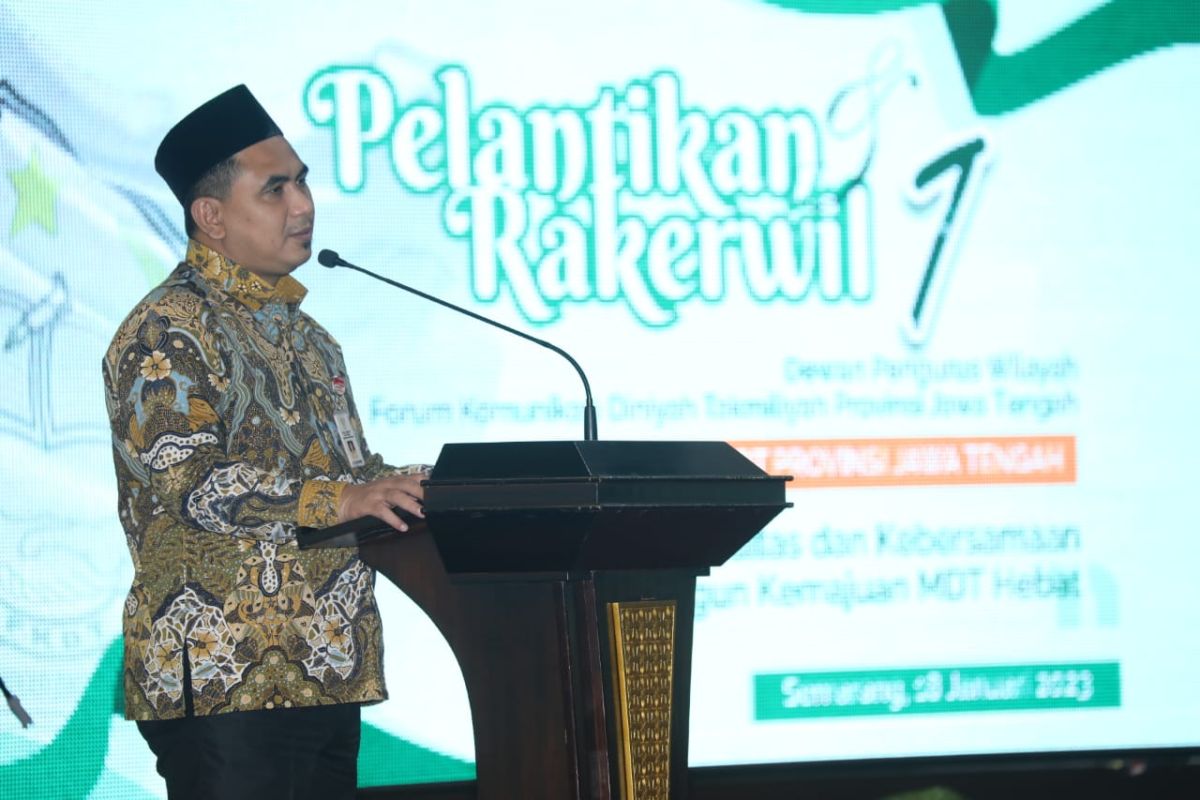 Wagub Jateng: Madrasah diniyah ajarkan budi pekerti sejak dini