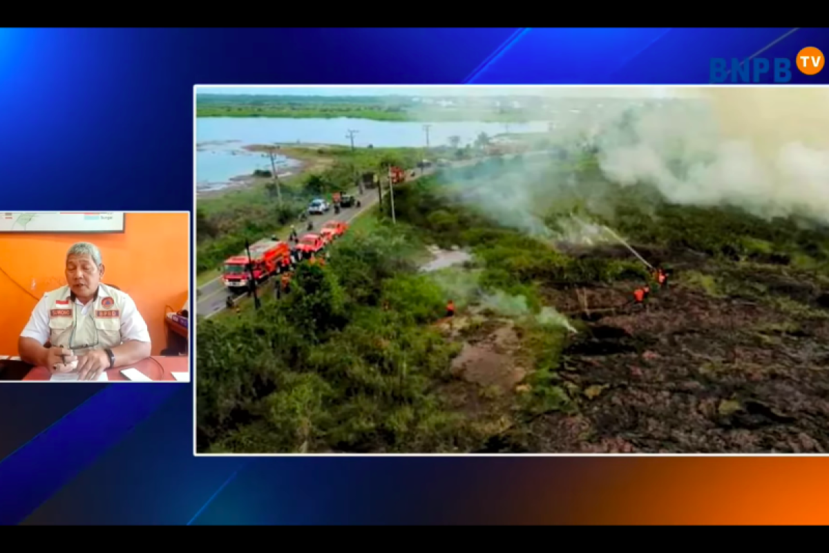 BPBD Barito Selatan paparkan penyebab kebakaran lahan Danau Malawen