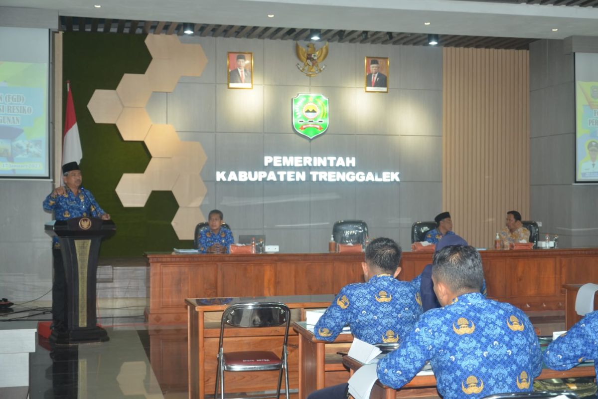 Pemkab Trenggalek petakan potensi gangguan pembangunan fisik