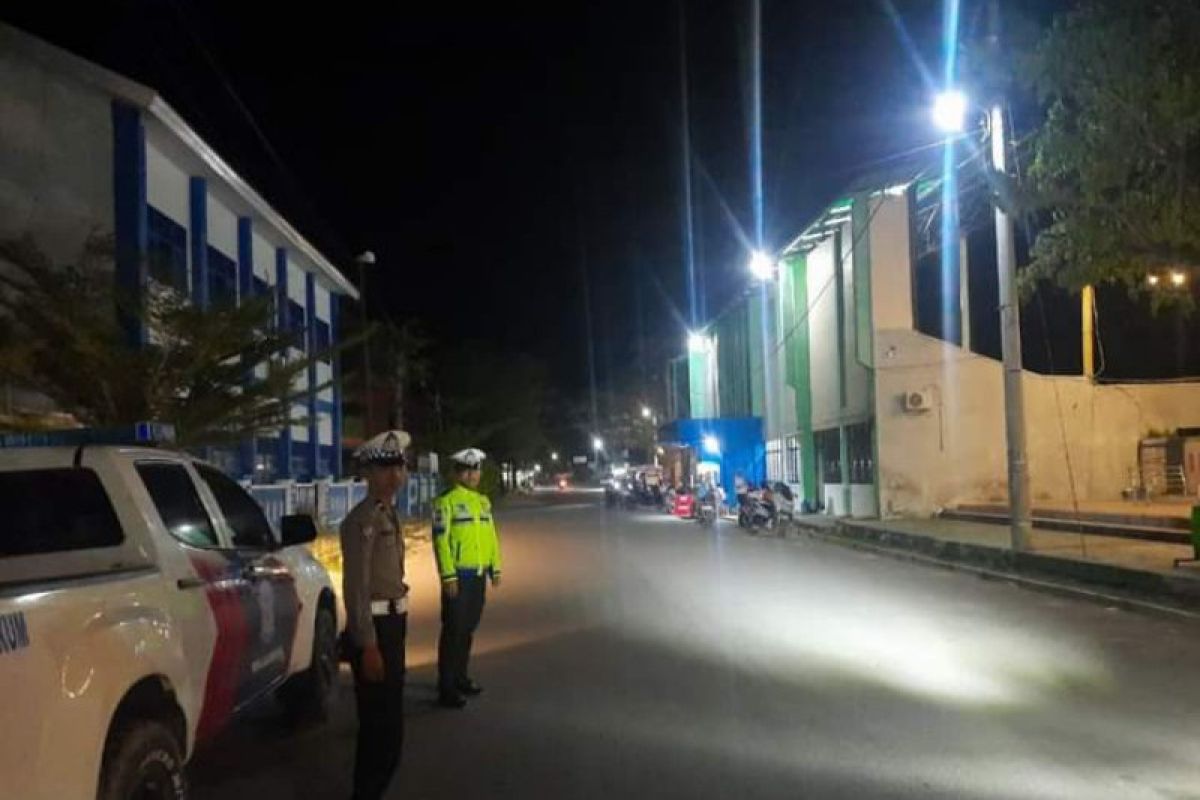 Polres Majene antisipasi tindak kejahatan malam di jalanan