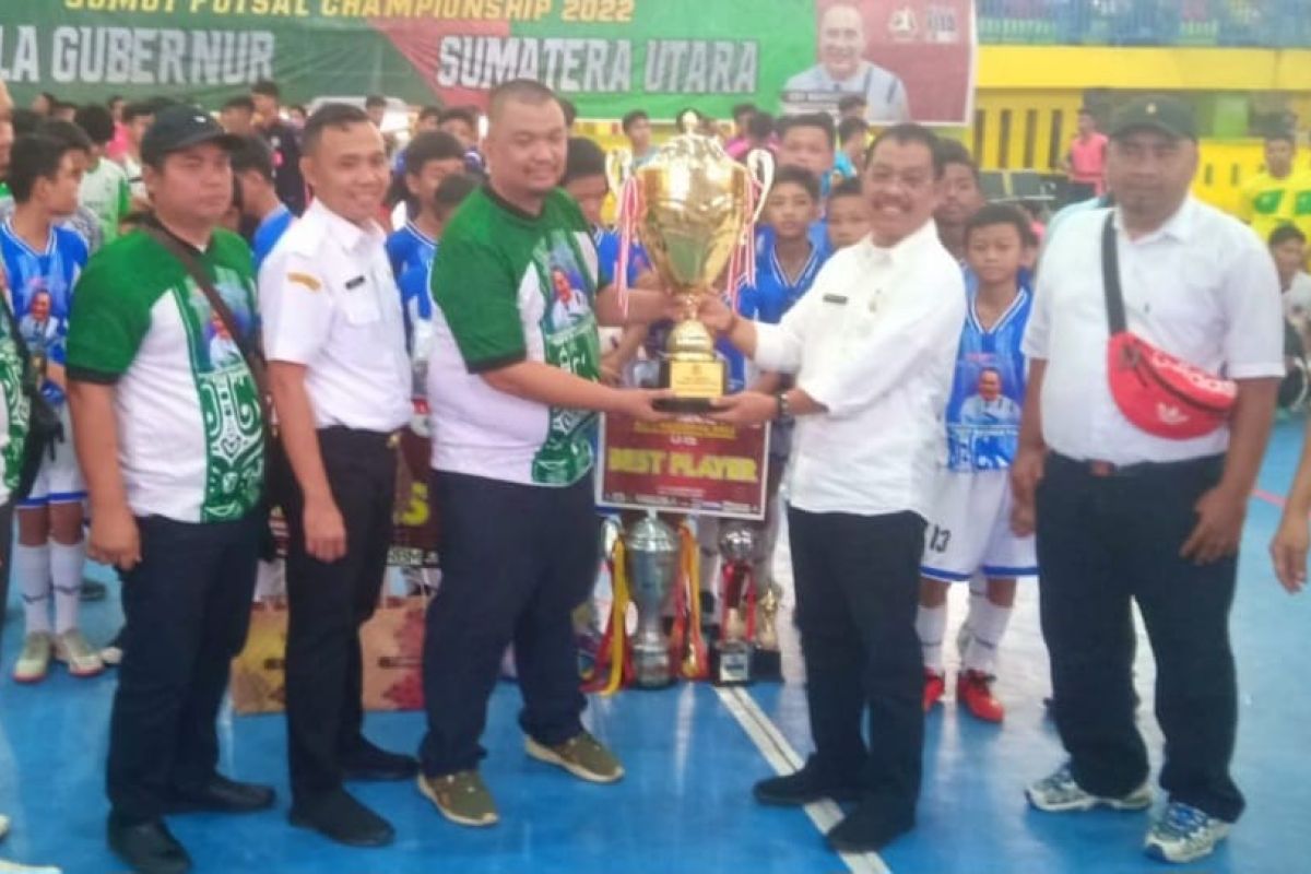 Turnamen Futsal Piala Gubsu diharapkan  dapat lahirkan atlet andal