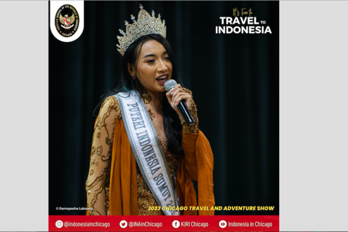 KJRI Chicago gandeng Putri Indonesia Sumatera Utara untuk bantu promosikan wisata