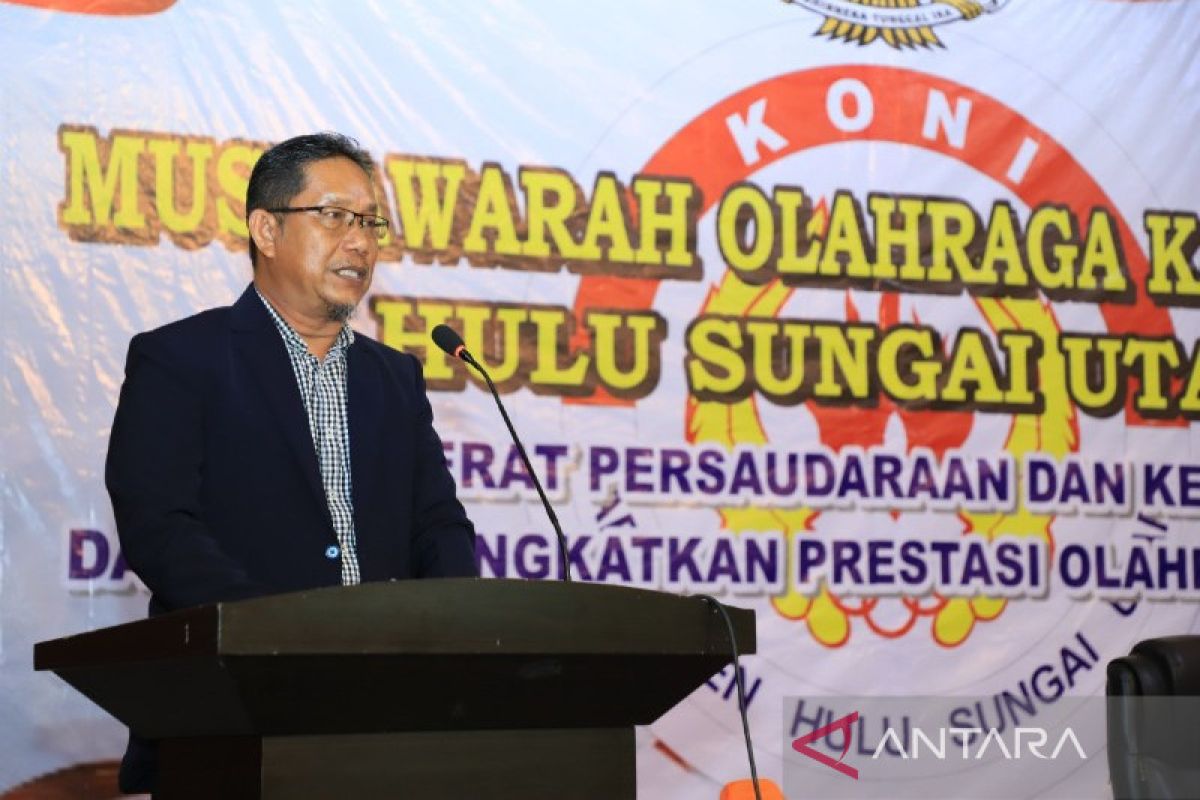 Musorkab nobatkan Sakir Jamil jadi Ketua KONI HSU