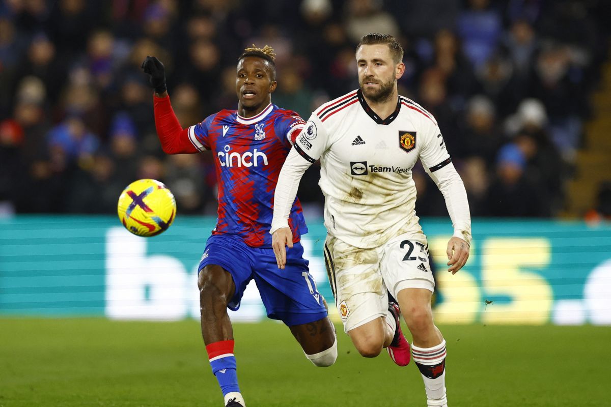 Manchester United bermain imbang 1-1 lawan Crystal Palace