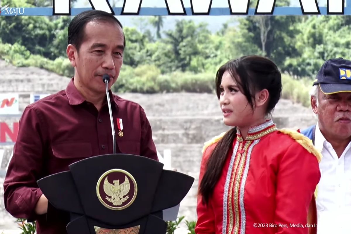 Jokowi harap Bendungan Kuwil Kawangkoan cegah banjir bandang Manado