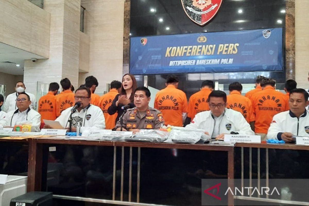 Bareskrim Polri ungkap sindikat modifikasi APK dan Link Phishing