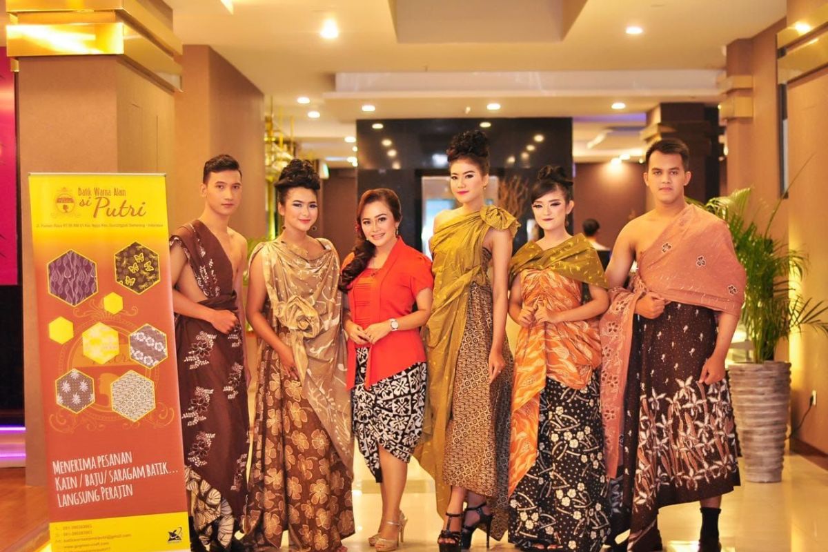 Batik pewarna alam lokal tembus pasar dunia