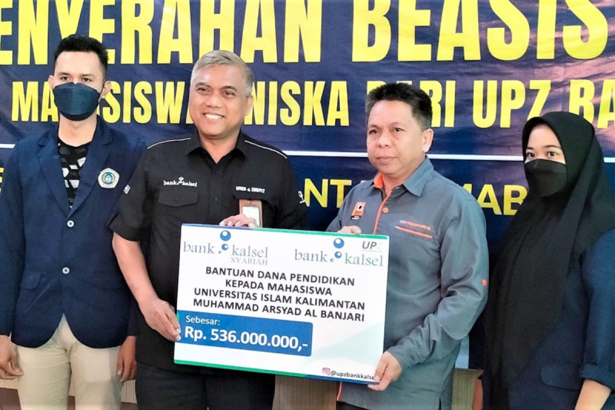 Mahasiswa Uniska peroleh beasiswa dari Bank Kalsel