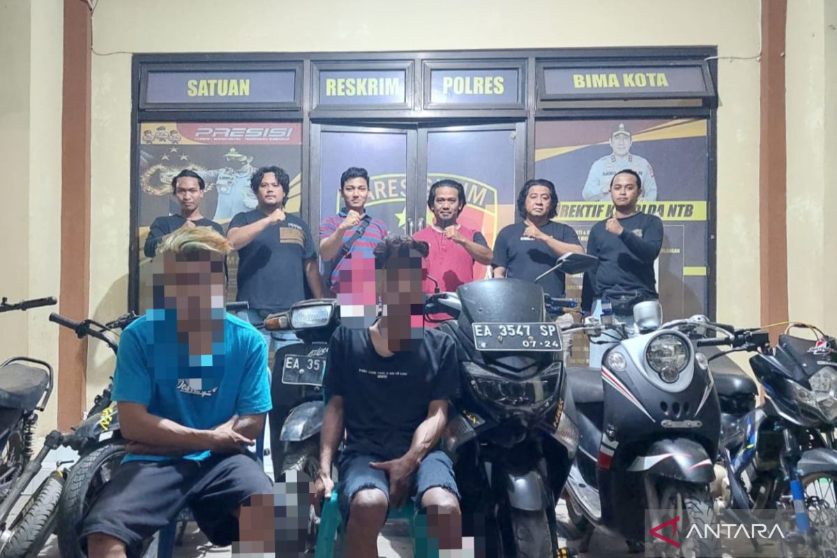 Polres Bima Kota amankan 12 sepeda motor dari sindikat pencurian