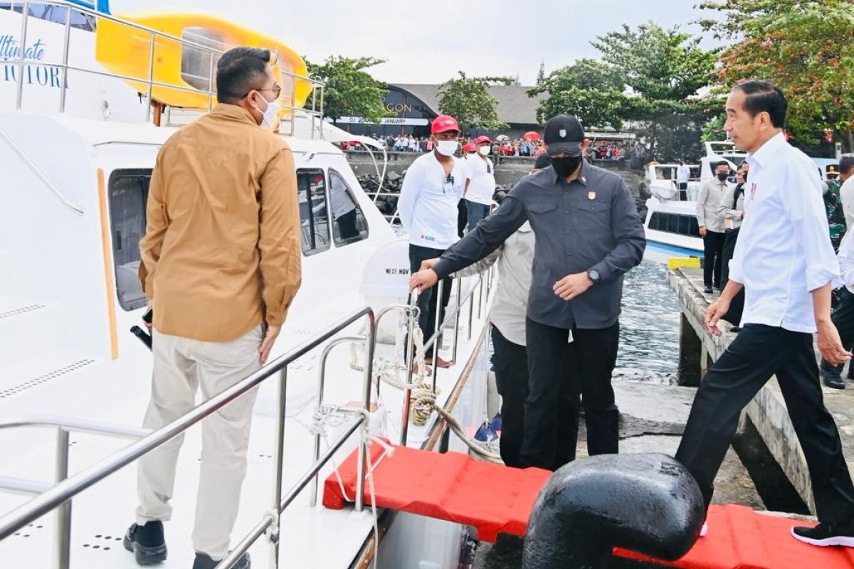 Jokowi dijadwalkan sambangi Bunaken hingga tinjau Pantai Malalayang
