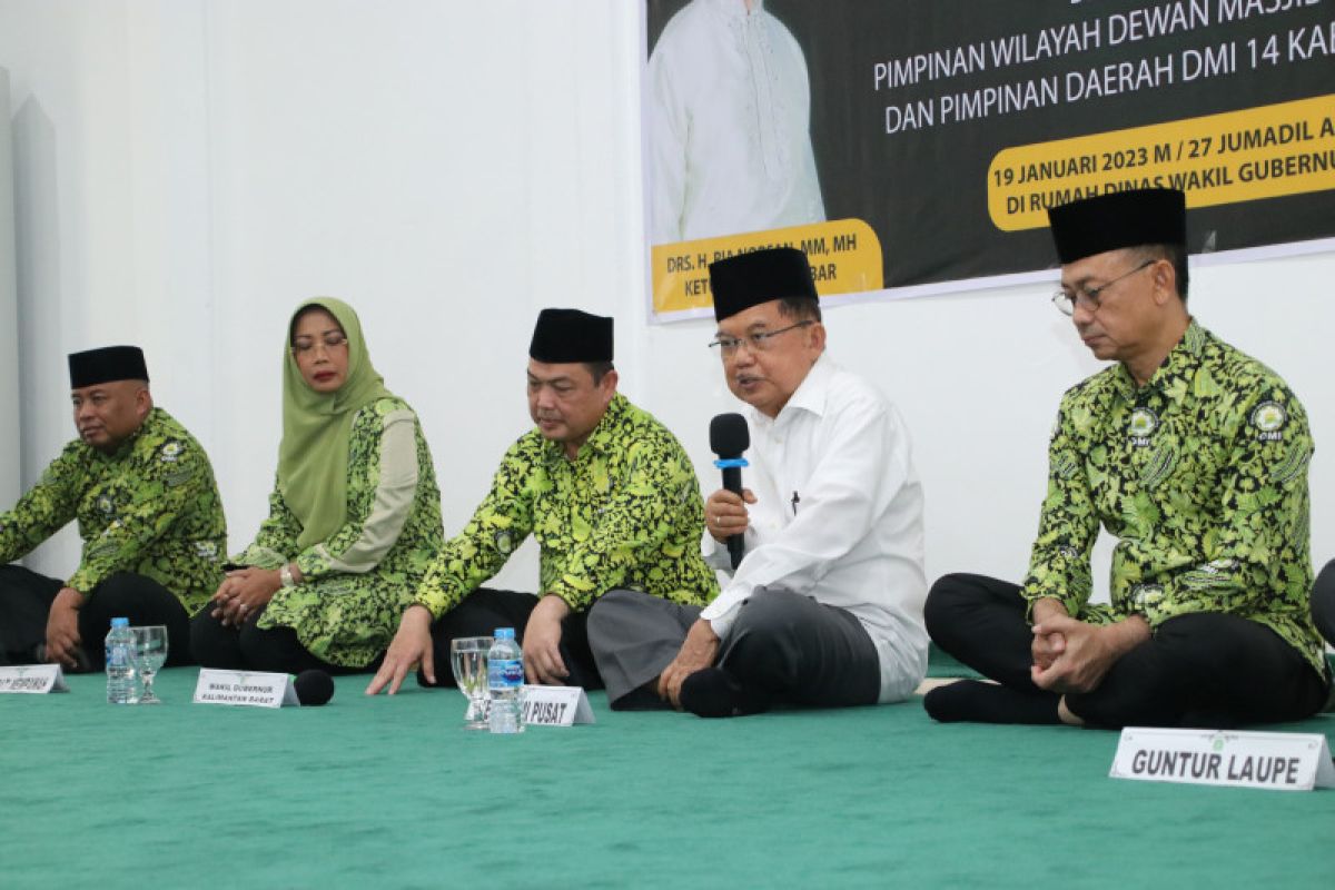Jusuf Kalla: Jangan jadikan masjid sebagai tempat kampanye politik