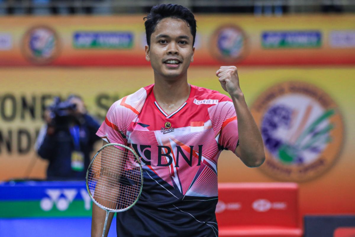 India Open: Perjuangan tiga gim kontra Li Shi Feng, Ginting ke semifinal