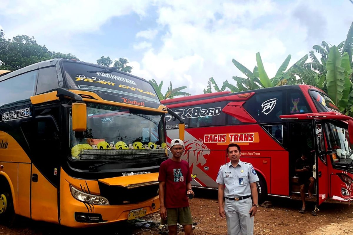 Jasa Raharja Cabang Banten lakukan CRM Armada kunjungi PT Bagus Trans