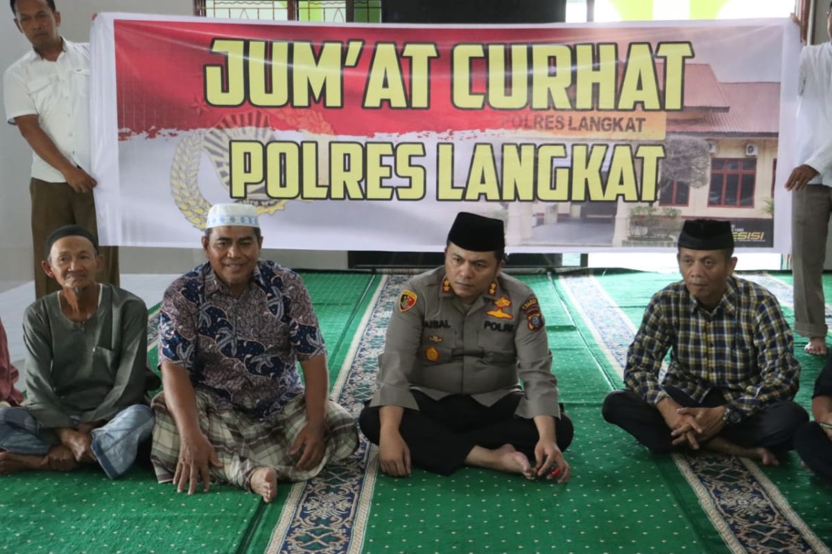 Kapolres Langkat AKBP Faisal Simatupang 