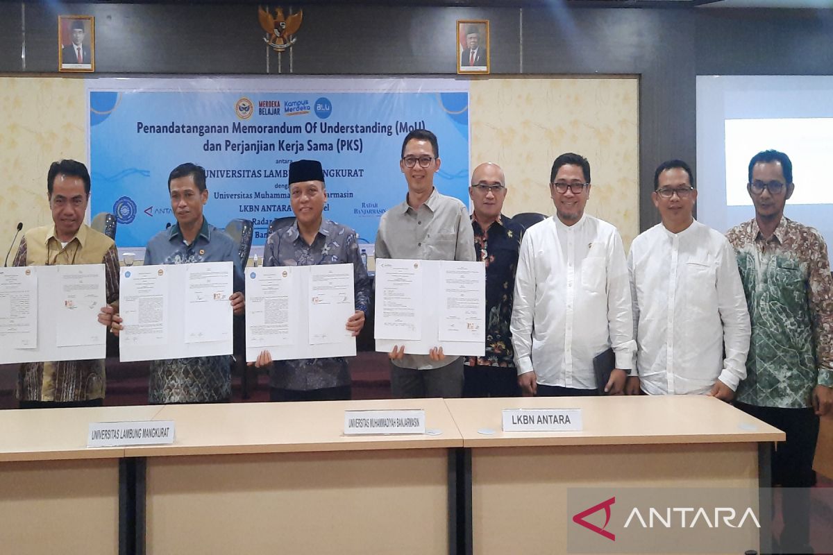 ULM gandeng ANTARA menuju perguruan tinggi 20 terbaik nasional