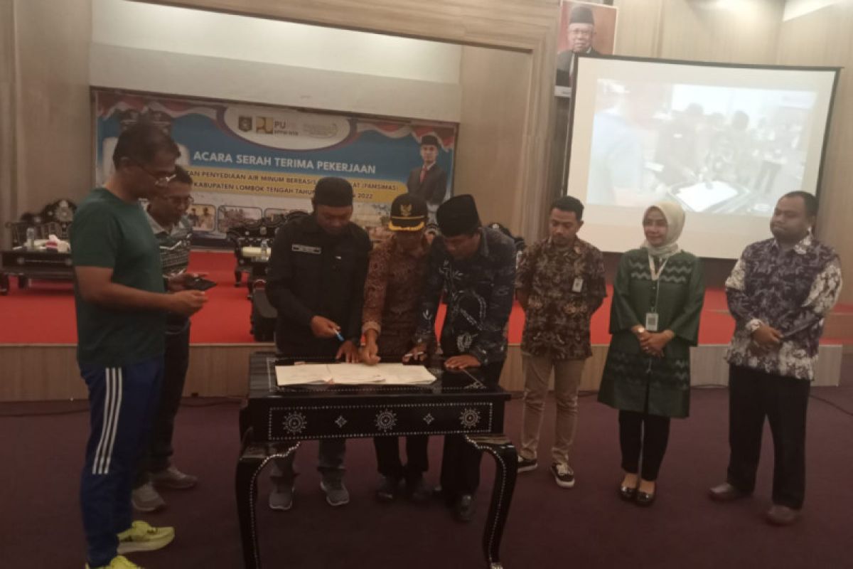 Program Pamsimas Kementerian PUPR di Lombok Tengah rampung