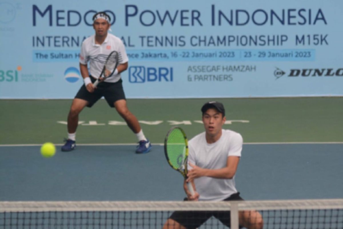 Christo/Nathan melaju ke final ITF M15 Medco Power pekan pertama