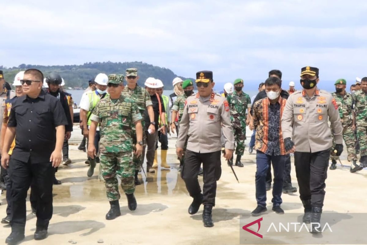 Persiapan F1 Powerboat di Danau Toba capai 70 persen