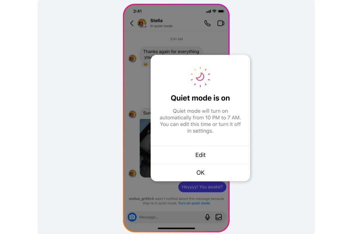 Instagram hadirkan 'Quiet Mode' untuk matikan notifikasi