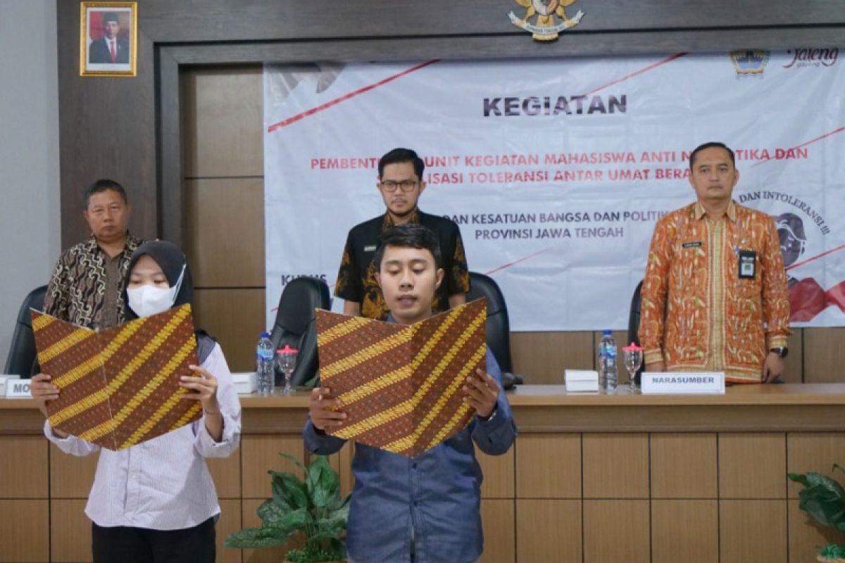 Kesbangpol Jateng gandeng UMK bentuk satgas antinarkoba