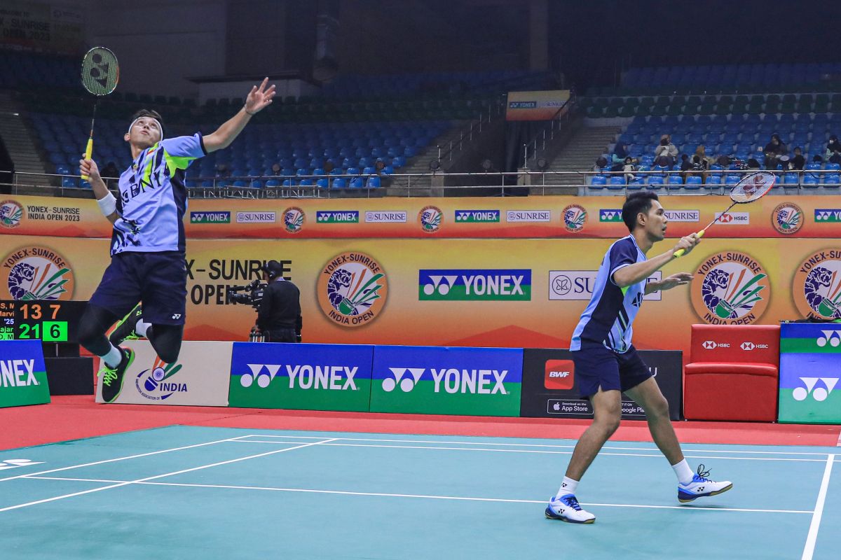 Fajar/Rian menangi babak perempat final India Open 2023