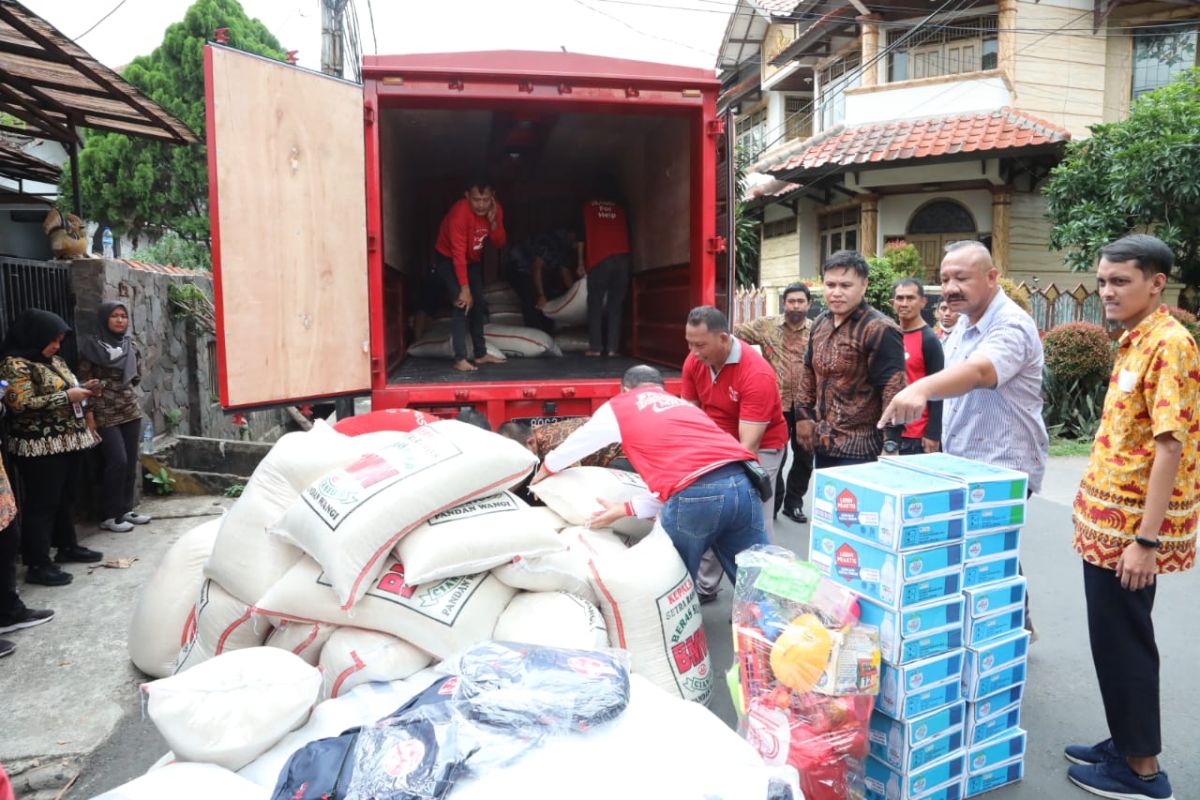 Kemensos salurkan bantuan dari para dermawan untuk pemulihan gempa Cianjur
