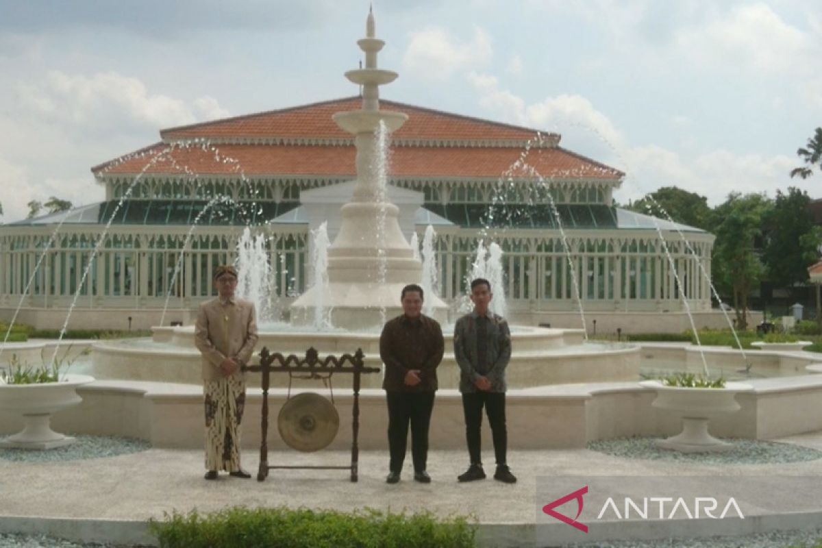 Taman Pracima Mangkunegaran dibuka untuk turis