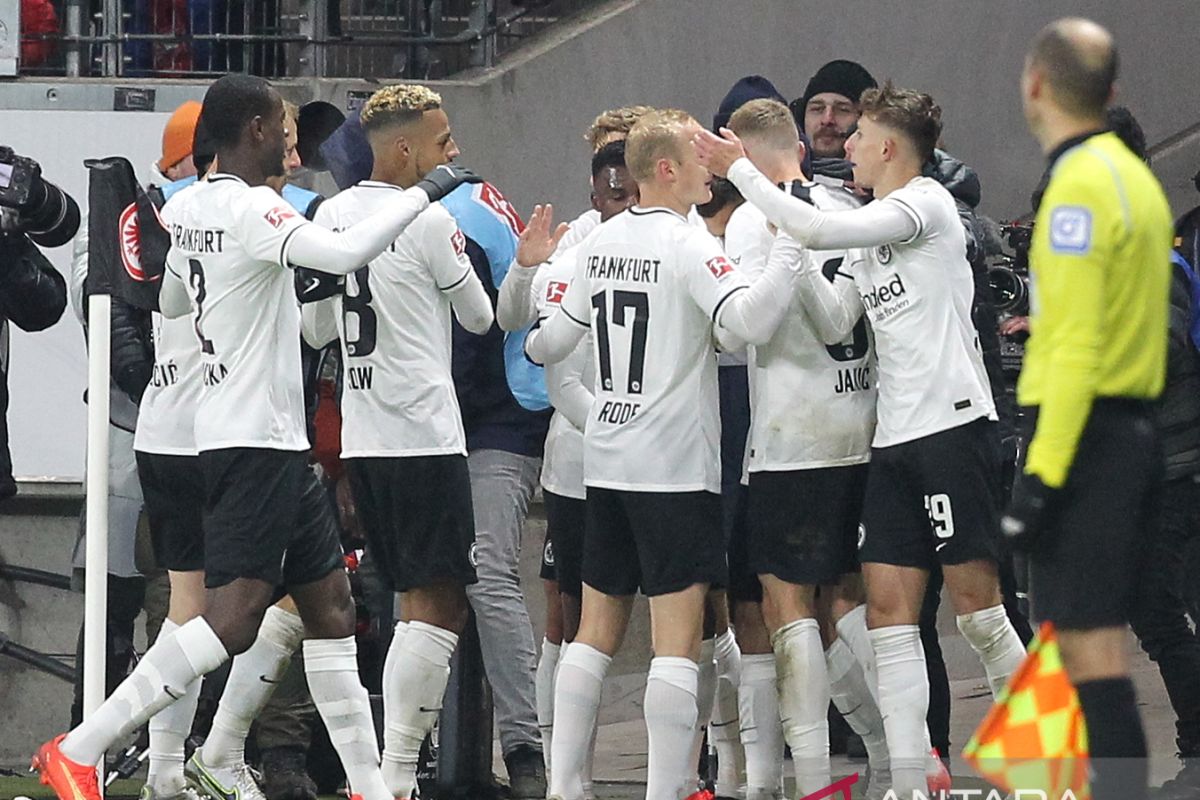 Liga Jerman: Frankfurt kembali ke jalur kemenangan usai pukul Bremen 2-0